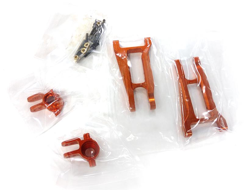 16.ZW07 Replacement Parts for C25806ORANGE F. Suspension for Traxxas 1/10 Telluride 4X4 - Image 1