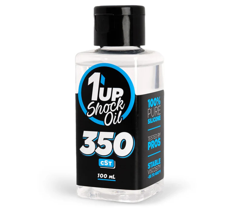 1UP 100350 1up Racing Pure Silicone Shock Oil - 350cSt / 30wt - 100mL - Image 1