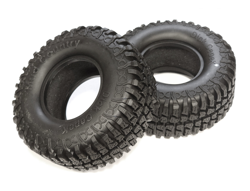 All Terrain Off-Road 1.9 Size Rock Crawler Tire Set (2) O.D.100mm