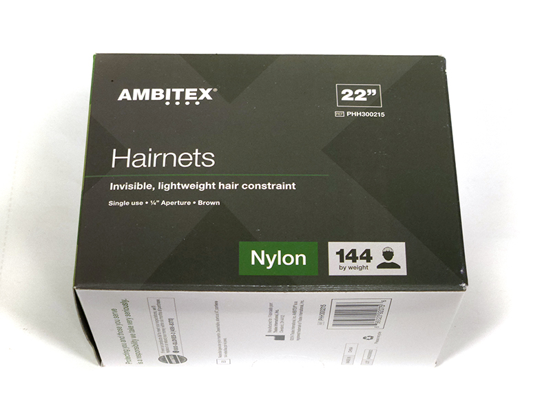 Ambitex Nylon 22in Hairnets PHH300215