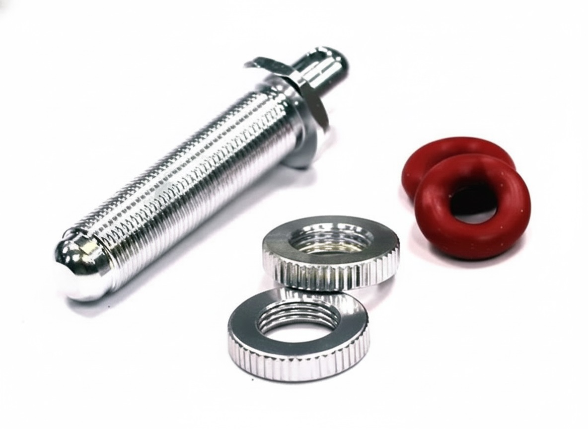 BAJ059SILVER Billet Machined Front Body Post for HPI Baja 5B & 5B2.0 - Image 1