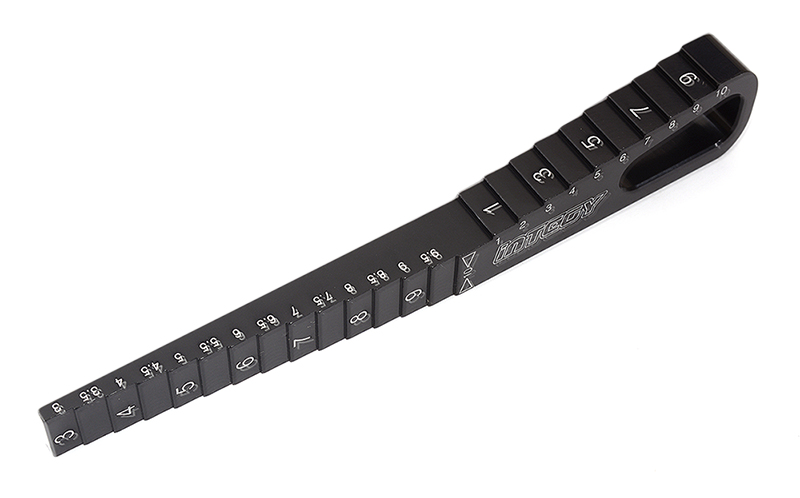 C22397BLACK Professional Ride Height + Droop Gauge - Image 1