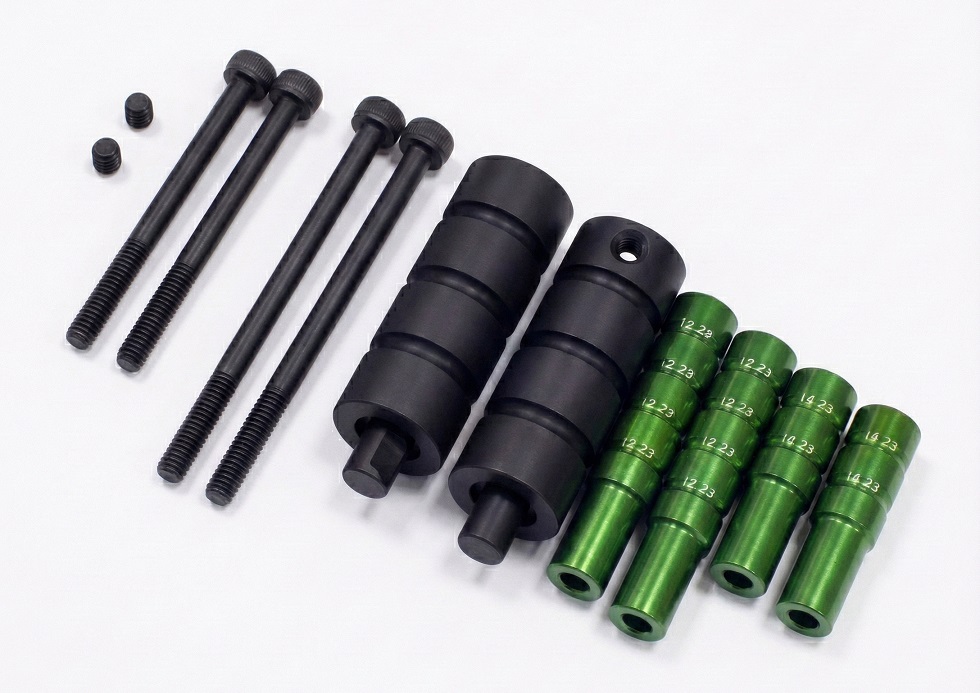 Extended EXT Hardware+Part for Long Suspension Linkage Setup on Axial AX10