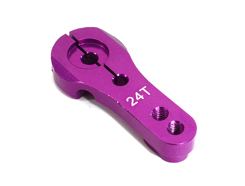 Billet Machined Alloy Servo Horn 24T for Hitec Servo (r=20, 24mm)
