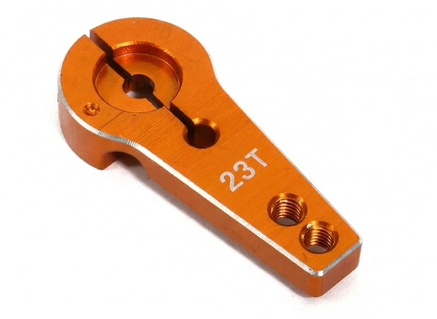 Billet Machined Alloy Servo Horn 23T for KO & JR Servo (r=20, 24mm)
