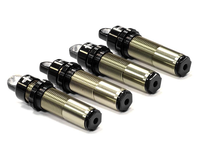Billet Machined Threaded Shock Body (4) for Axial 1/10 Wraith 2.2 AX80036
