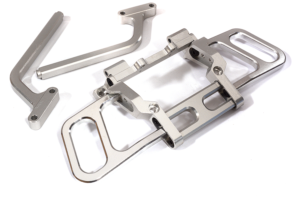 Alloy Front Bumper Guard + Bull Bar for Axial 1/10 Wraith 2.2 AX80077 AX80082