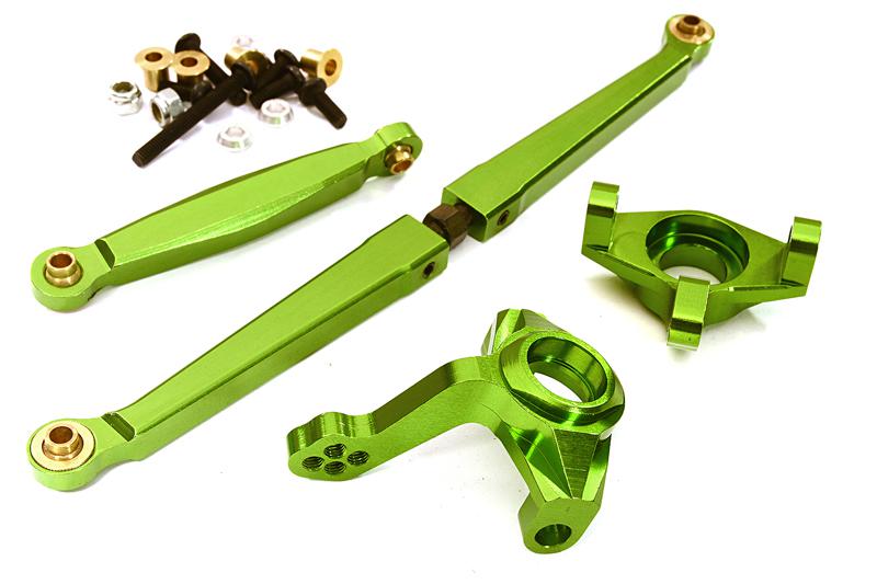 V2 Machined Steering Blocks and Linkages for Axial SCX-10 Honcho & Dingo AX80004