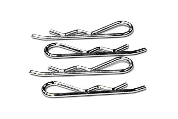 Color Body Clips Large (4) for 1/5 & 1/4 Size Vehicles