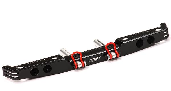 Billet Machined Alloy Rear Bumper for Axial SCX-10, Dingo, Honcho AX80039B