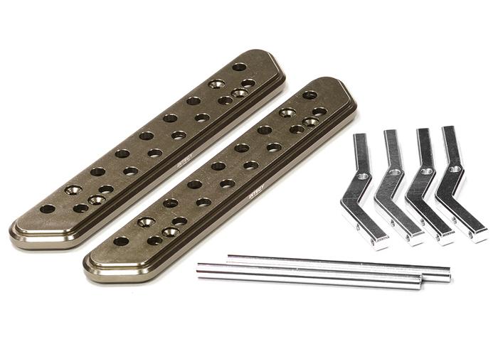 Machined Side Step Running Board (2) for Axial SCX-10, Dingo & Honcho AX80041