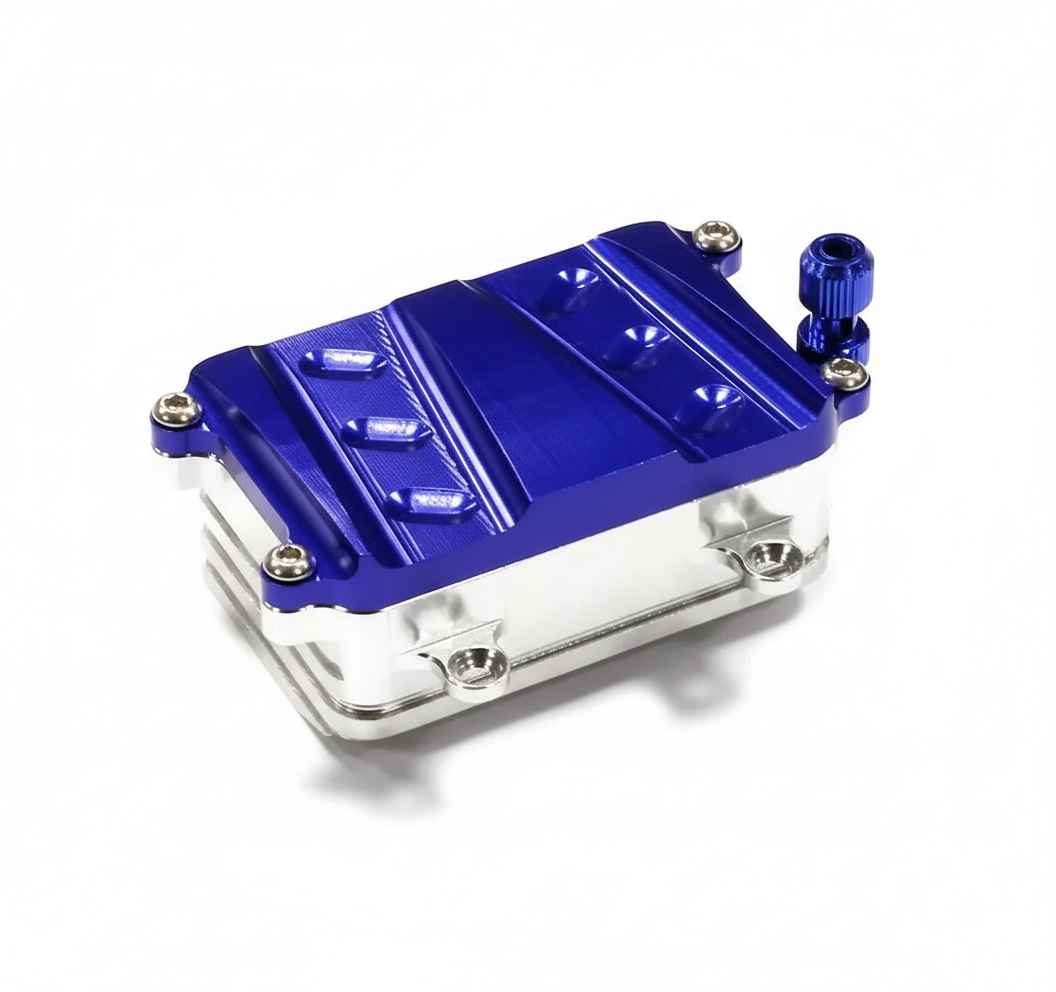 Billet Machined Alloy Receiver / Box Enclosure for Axial 1/10 SCX-10 AX80028