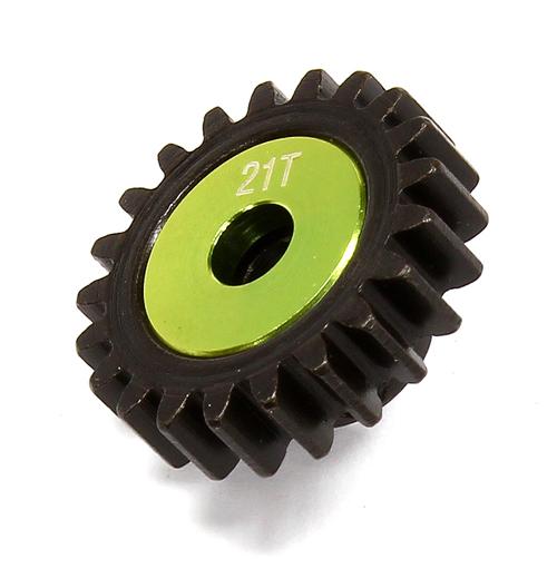 Billet Machined HD 5mm Bore Mod1 Pinion Gear 21T for HPI 1/8 Apache SC & C1 Flux