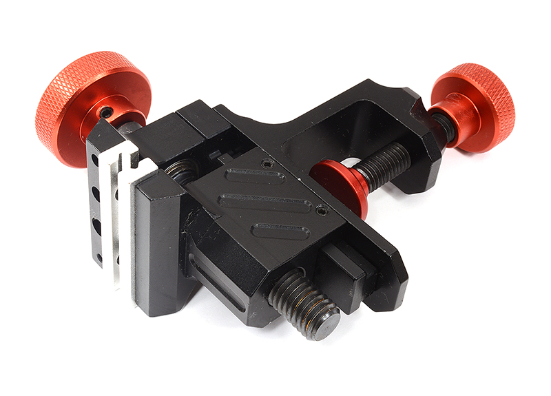 Billet Machined Tabletop Clamp Base Mini Bench Vise for 1/10 to 1/8 Scale Model