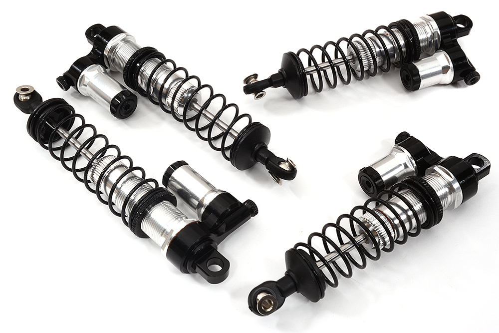 XSR9 Piggyback Shocks (4) for Traxxas 1/10 Stampede 4X4 & Rustler 4X4 7461 7462