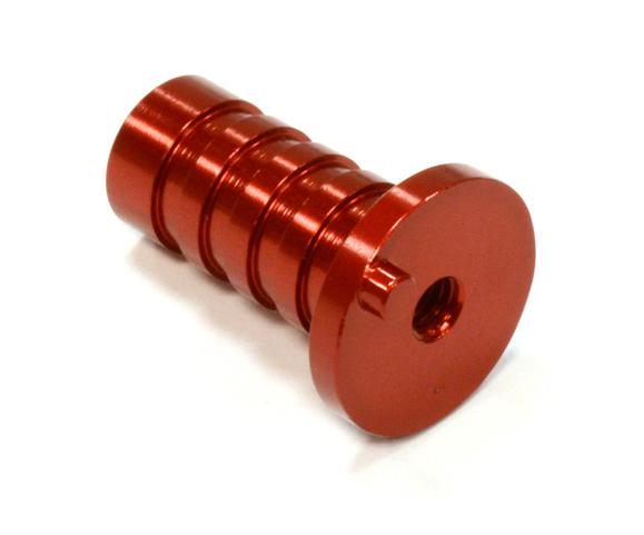 C25792RED Billet Machined Motor Mount Hinge Post for Traxxas 1/10 Summit - Image 1