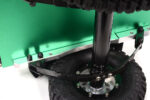 Realistic Leaf Spring 1/10 Size Utility Box Trailer for Scale Crawler Truck - Image 3