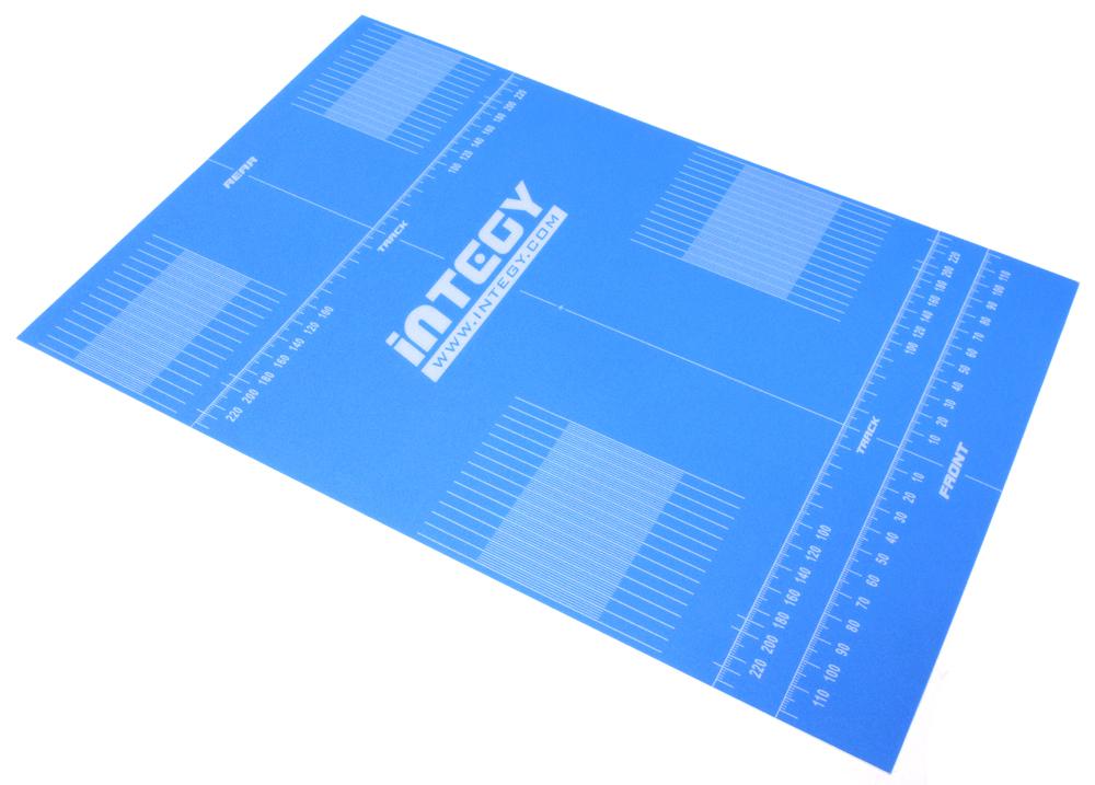 C25823LIGHTBLUE Replacement Plastic Label for Setup Board 14.8x9.9in 1/10 & 1/12 - Image 1