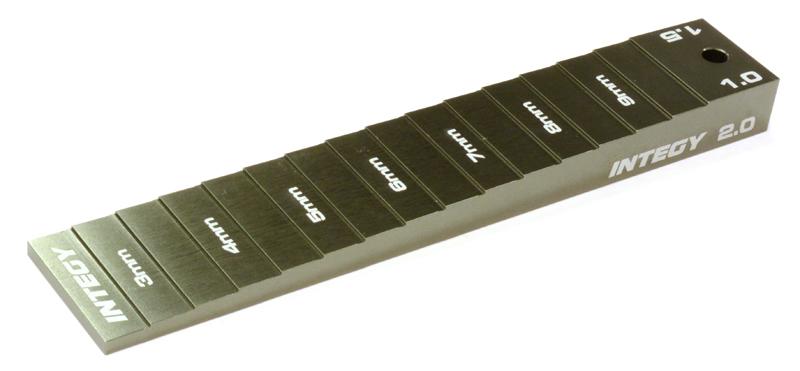 C25859GUN Professional Ride Height (3.5-to-10mm) and Camber Gauge for TC - Image 1