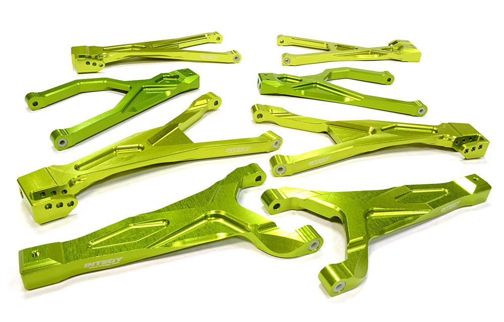 C25904GREEN Billet Machined Suspension Kit for Traxxas 1/10 Scale Summit 4WD - Image 1