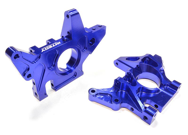 C25964BLUE Billet Machined Rear Bulkhead for Traxxas 1/10 E-Maxx Monster Truck 3903 4929R - Image 1