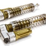 V2 Piggyback Off-Road Shock for 1/10 Scale w/ Progressive Square Spring(L=100mm)