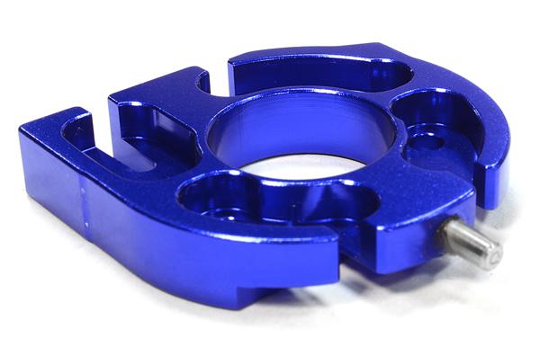 C26006BLUE Billet Machined Motor Mount for Tamiya Scale Off-Road CC01 - Image 1