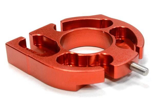 C26006RED Billet Machined Motor Mount for Tamiya Scale Off-Road CC01 - Image 1