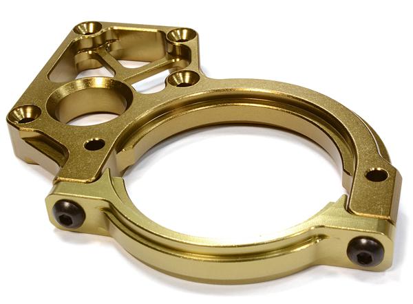 C26042BRONZE Billet Machined Motor Mount for Axial 1/10 Yeti Rock Racer - Image 1