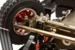 Billet Machined Rolling Chassis for Custom 1/14 Semi-Tractor Truck - Gun Color - Image 11