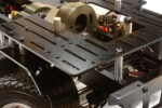 Billet Machined Rolling Chassis for Custom 1/14 Semi-Tractor Truck - Gun Color - Image 2