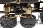 Billet Machined Rolling Chassis for Custom 1/14 Semi-Tractor Truck - Gun Color - Image 8
