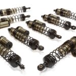 Machined Piggyback Shock Set (8) for Traxxas 1/10 Scale E-Maxx Brushless 3762A