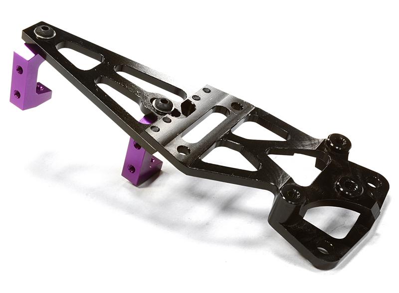 C26150PURPLE Billet Machined Replacement Front Chassis Brace for C26146 LCG Conversion Kit - Image 1