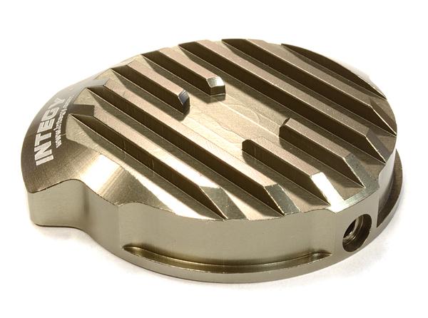 C26191GREY Billet Machined Motor Cover for Traxxas 1/10 Slash 4X4 VXL 3354R - Image 1