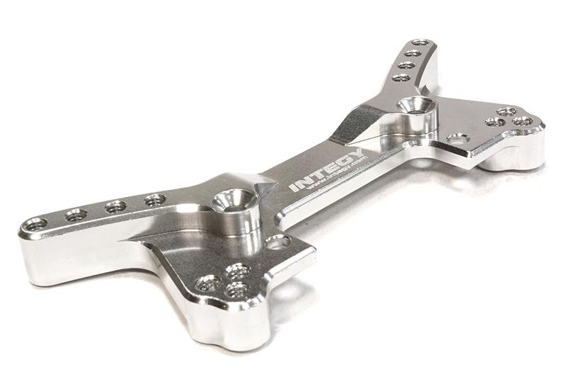 C26209SILVER Billet Machined Front Shock Tower for HPI 1/10 Sprint 2 On-Road - Image 1