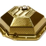 Billet Machined Alloy Rear Differential Cover for Axial 1/10 Yeti Rock Racer