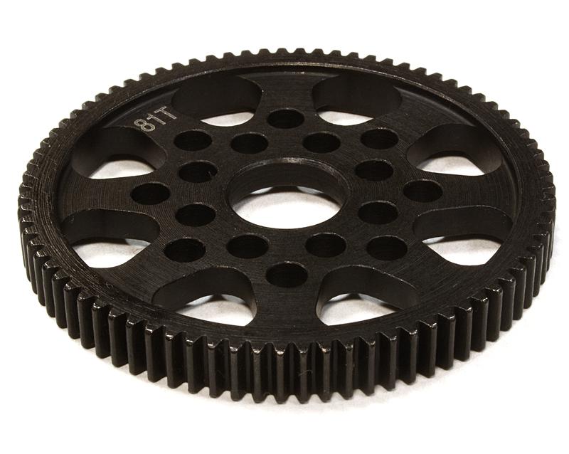 C26294 Billet Machined Steel 81T Spur Gear for HPI 1/10 Sprint 2 On-Road - Image 1