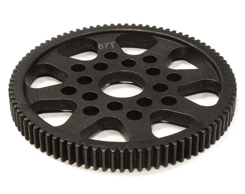 C26296 Billet Machined Steel 87T Spur Gear for HPI 1/10 Sprint 2 On-Road - Image 1