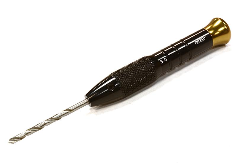 C26328 Precision Machined 3mm Size Hand Drill Tool for RC Applications - Image 1