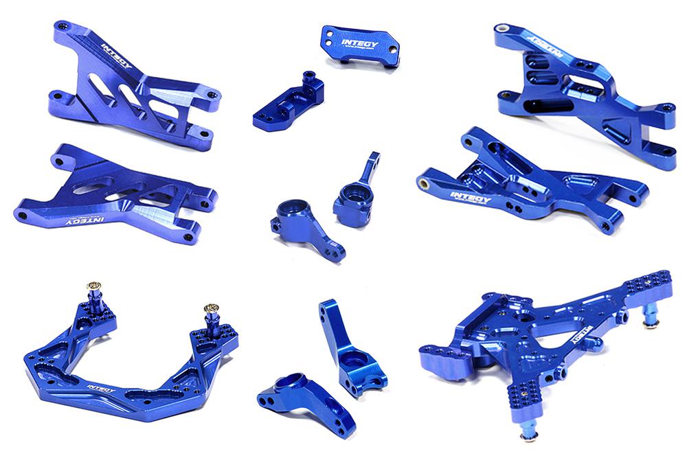 C26460BLUE Billet Machined Suspension Kit for Traxxas 1/10 Bandit - Image 1