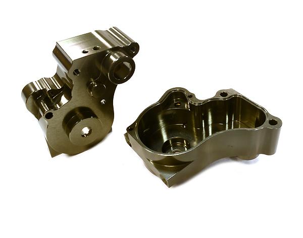 C26485GREY Billet Machined Center Gearbox for Vaterra Twin Hammers 1.9 Rock Racer - Image 1