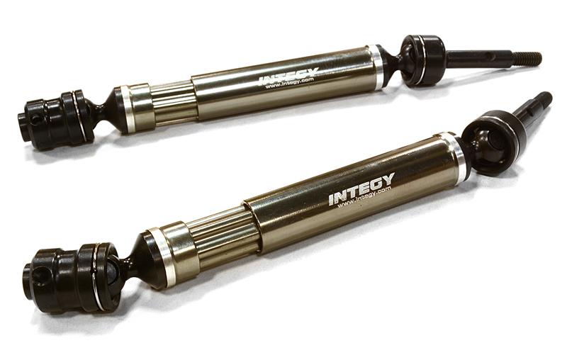 C26501GREY Dual Joint Telescopic Rear Drive Shafts for Traxxas 1/10 Stampede 2WD 1951 - Image 1