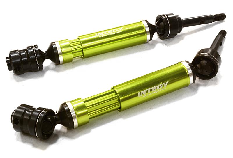C26505GREEN Dual Joint Telescopic Rear Drive Shafts for 1/10 Stampede 4X4 & Slash 4X4 6852X - Image 1