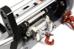 Machined Front Bumper w/ Winch & LED (2) for SCX-10 Dingo & Honcho 43mm Mount - Image 2