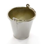 Realistic 1/10 Scale 38x36mm Size Metal Bucket for Off-Road Crawling