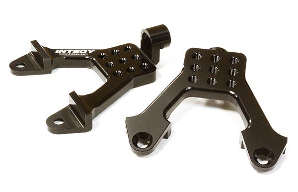 C26637BLACK Billet Machined Rear Shock Tower (2) for SCX-10 Dingo, Honcho & Jeep - Image 1