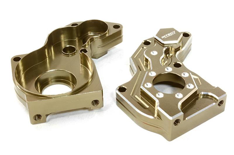 C26673GUN Billet Machined Center Gearbox Case for Axial SCX-10 Honcho, Jeep & Dingo - Image 1