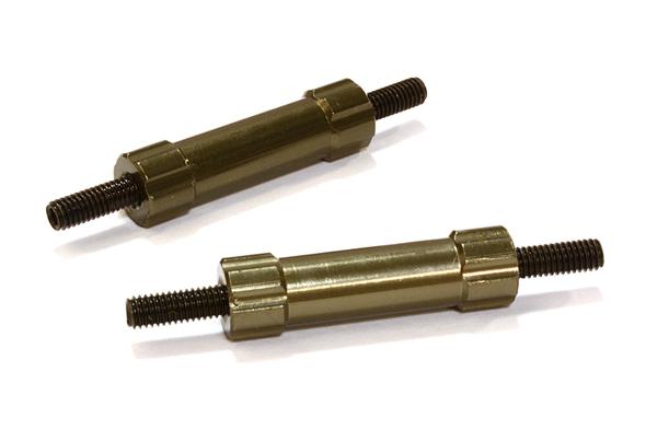 C26678GUN Billet Machined 25mm Aluminum Linkages (2) M3 Threaded for 1/10 Scale Crawler - Image 1