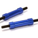 Billet Machined 30mm Aluminum Linkages (2) M3 Threaded for 1/10 Scale Crawler